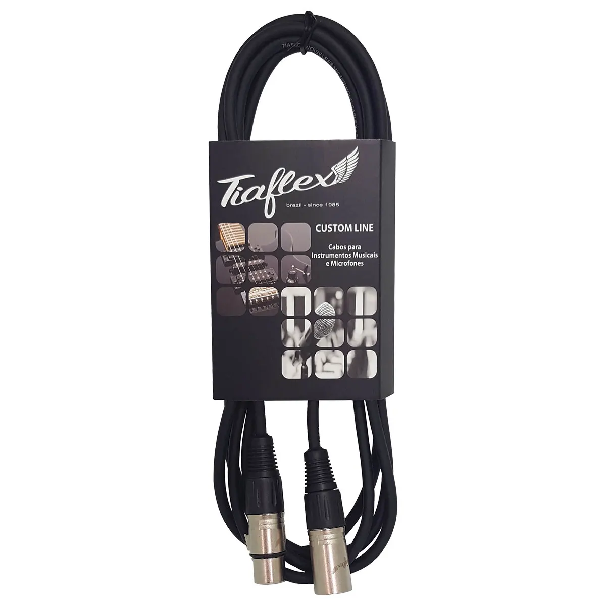 

CABLE MICROPHONE 6MM XLR/XLR BLACK 1 METRO