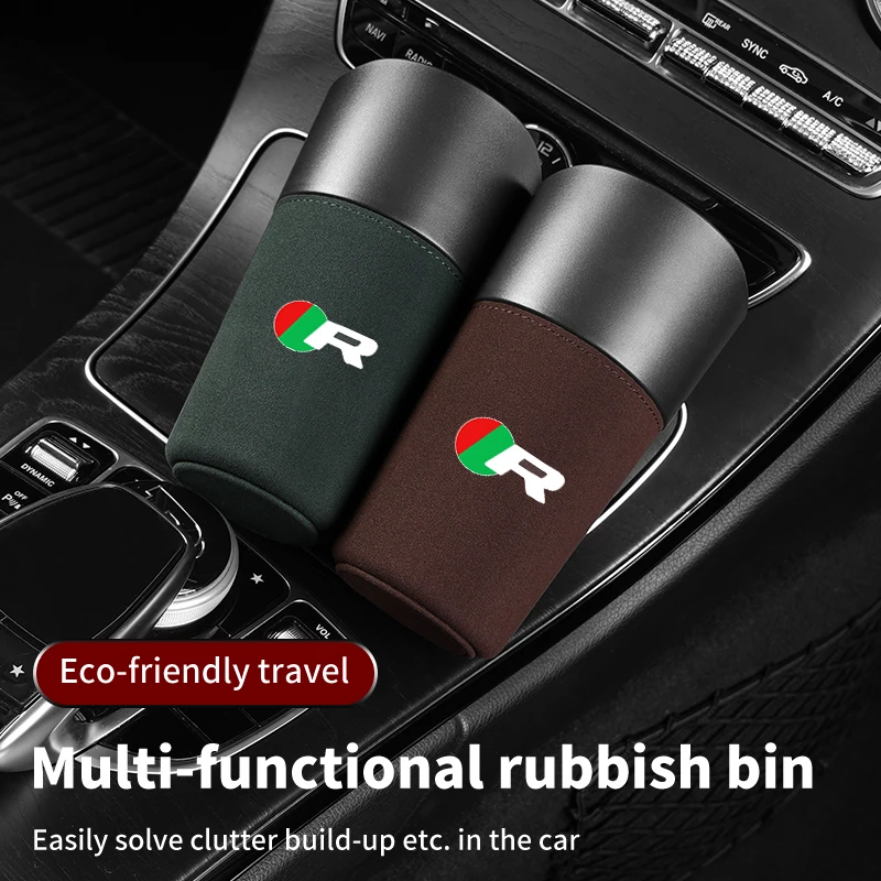 Водонепроницаемая автомобильная корзина для мусора с центральным управлением