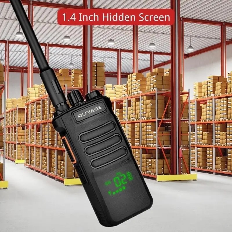 10W Ruyage Walkie Talkie Long Range T8 Walkie-talkies 1/ 2 Pcs Two-way Radio Powerful Portable Radio Communicator For Hunting