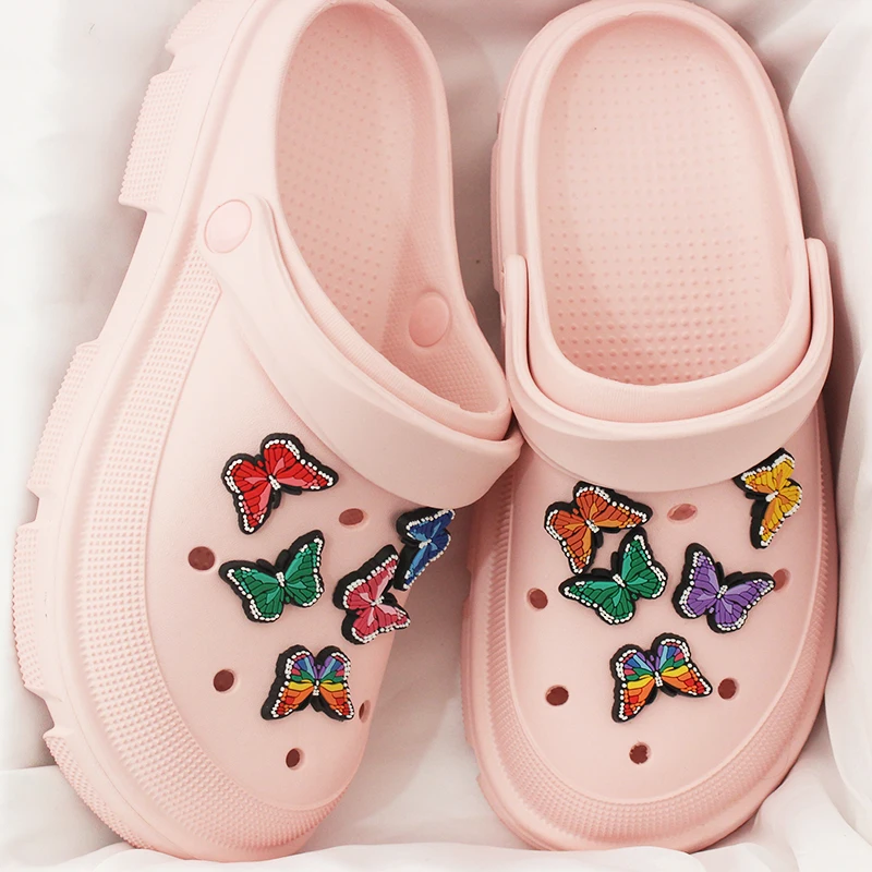 Pink smile alien Decor Vented Clogs Outdoor Unisex Sandals Platform Women Shoes Flat Sole Beach Slippers Black White Men Slides