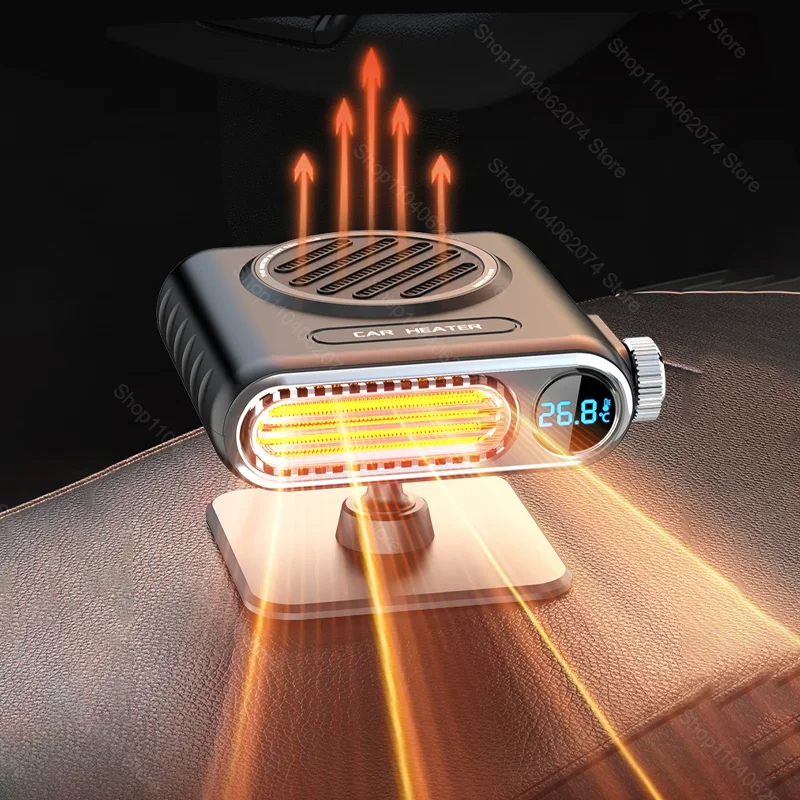 Автомобильный обогреватель 12 В 120 Вт портативный электрический вентилятор