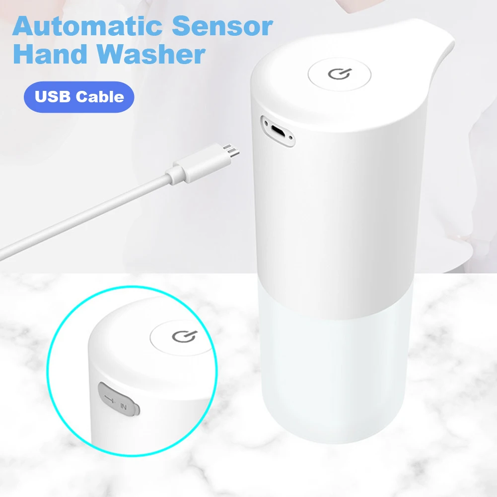

Touchless Automatic Soap Dispenser USB Charging Smart Foam Machine Infrared Sensor Foam Soap Dispenser Hand Sanitizer