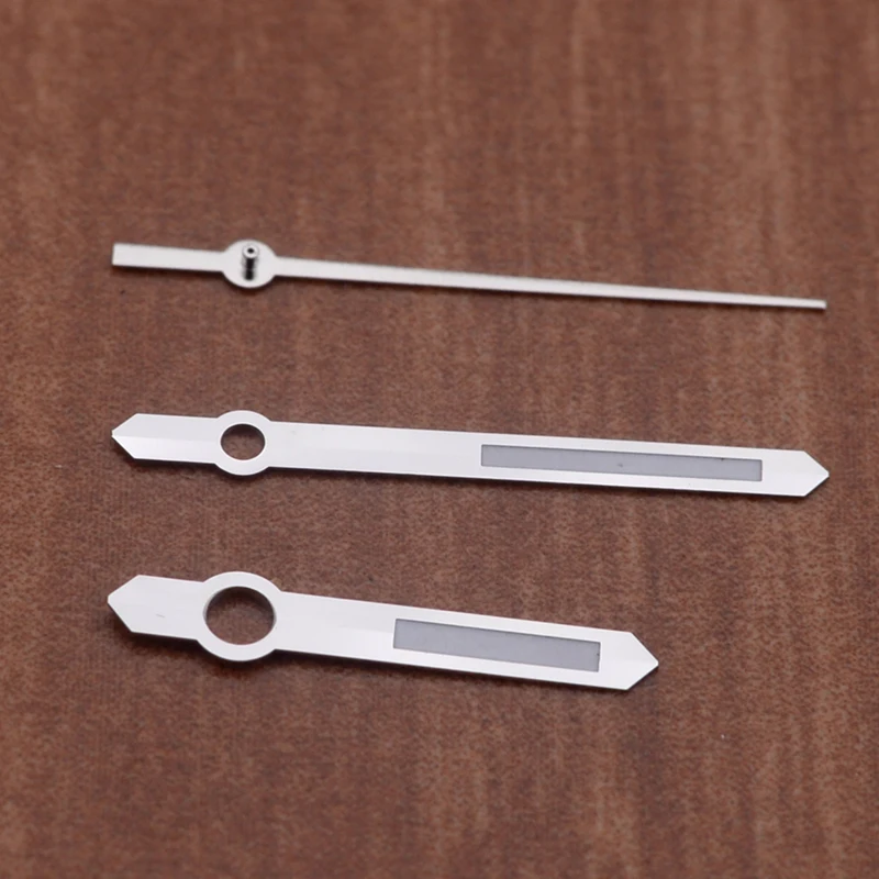 Silver Gold 8215 Watch Hands Green Luminous Fits Miyota 8205 8215 Movement Mingzhu DG 2813 Movement Men Watch Replace Pointer