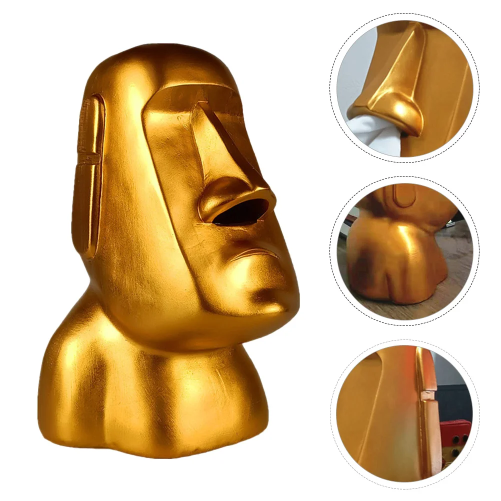 

Moai Tissue Box Holder Resin Tissue Box Covers Decoartive Nakpin Holders Island Moai Statue Funny Tissue Box for Home Office
