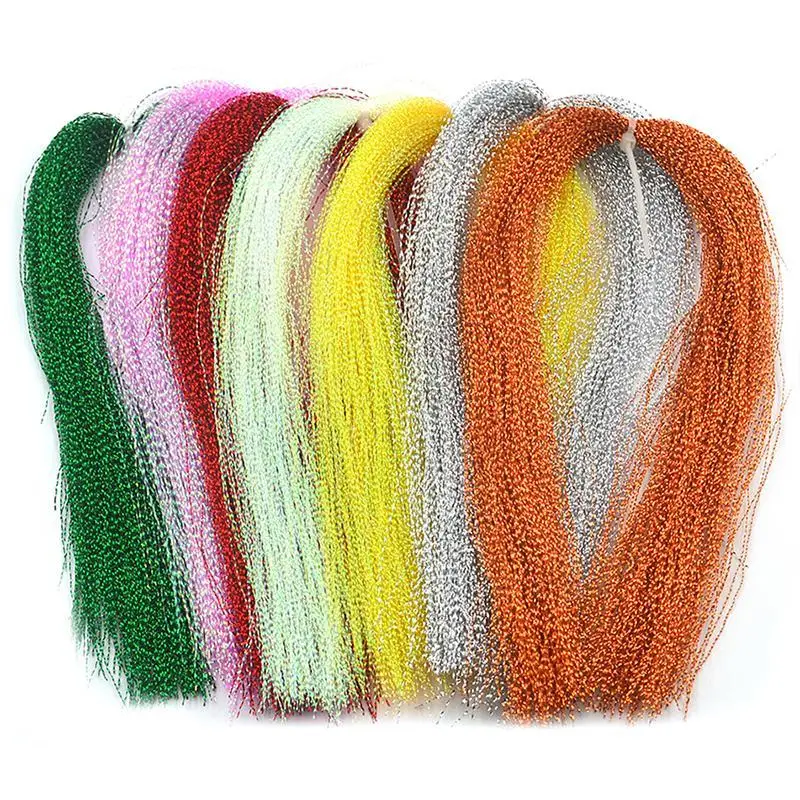 Набор из 100 разноцветных хрустальных линий для наживки красочные крючки