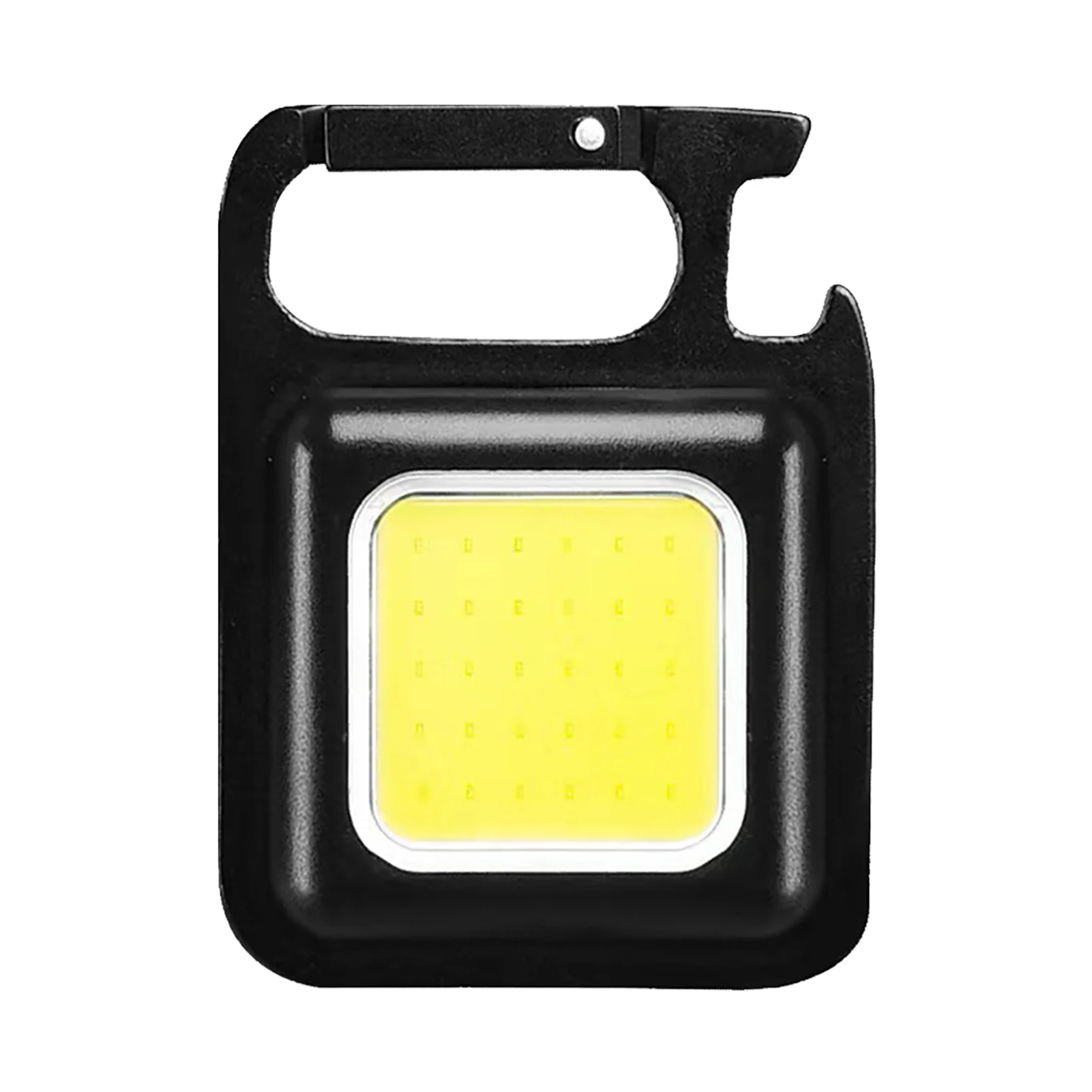 

USB Rechargeable Portable Pocket Keychain Camping Outdoor Mini LED Work Light With Folding Bracket Multifunctional Bright