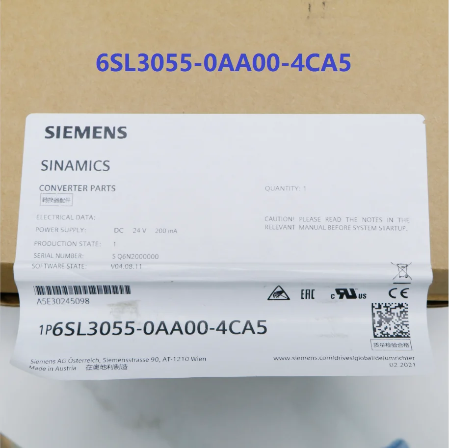 

Brand New Siemens SINAMICS Operator Panel AOP30 6SL3055-0AA00-4CA5 In Stock