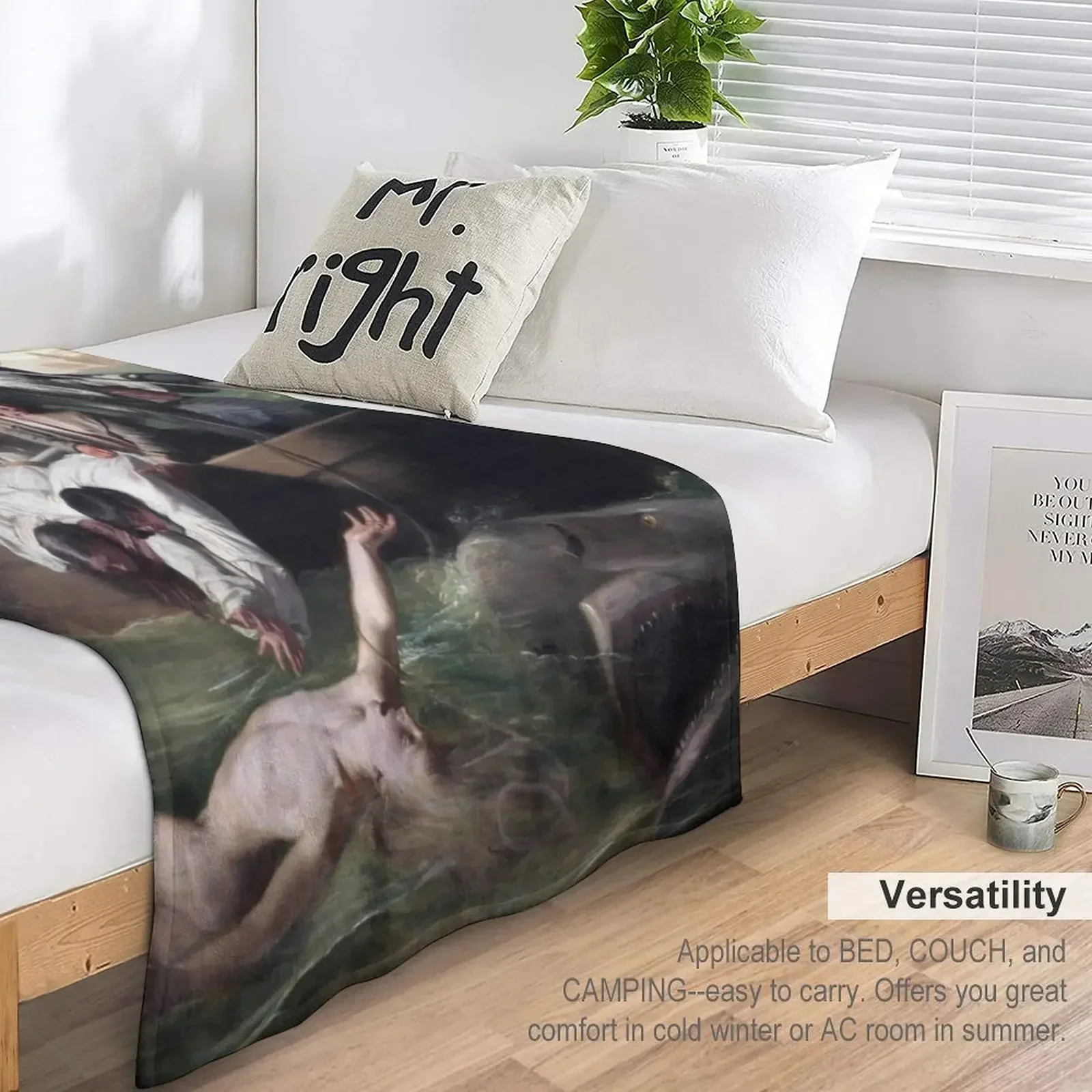 Одеяло John Singleton Copley Watson and the Shark диван-кровать детские одеяла для сна