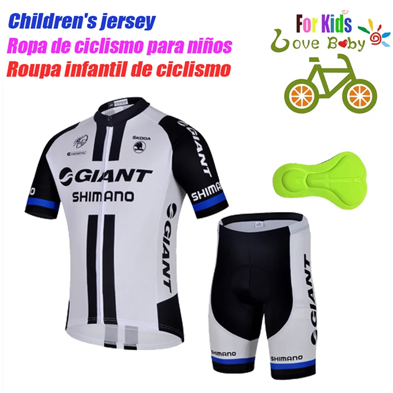 

Детский комплект из джерси и шортов, летняя дышащая быстросохнущая одежда для велоспорта для мальчиков и девочек, 2023