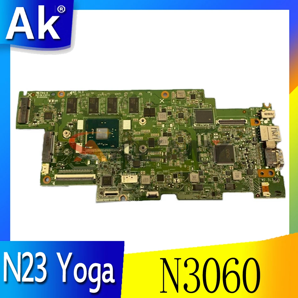 

Akemy 431202520000 1503B_01_01 motherboard for Lenovo N23 Yoga Chromebook Mainboard N3060 CPU 4G Ram 64G HDD