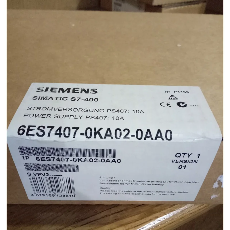 

400 power supply 6ES7407-0DA02/0KA02/0KR02/0RA02-0AA0 genuine