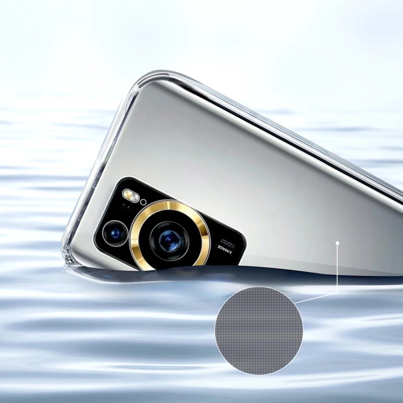 Фото 2023 Прозрачный чехол для телефона Huawei P60 Pro Art мягкий силиконовый ультратонкий прозрачный защитный чехол для мобильного телефона HuaweiP60 P60Pro P60Art №2