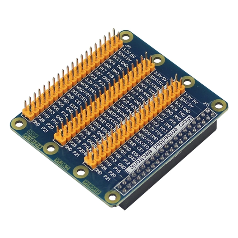 

3 x 40 Pin GPIO Extension Board for Raspberry Pi Prototype Board GPIO Expansion Plate for Raspberry Pi 4B Model 3B 3B+