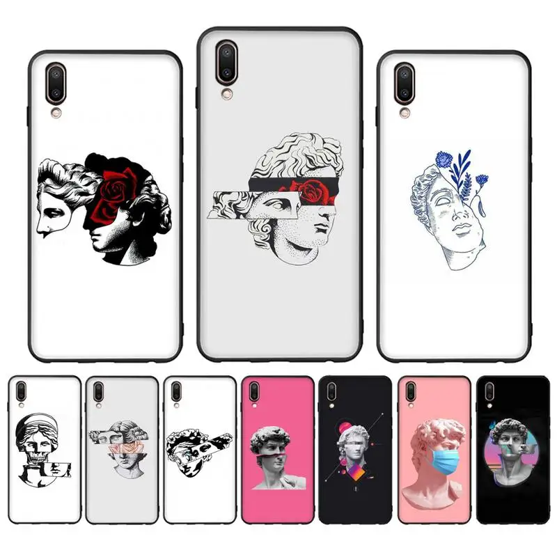 

David statue Phone Case for Vivo Y91C Y11 17 19 17 67 81 Oppo A9 2020 Realme c3