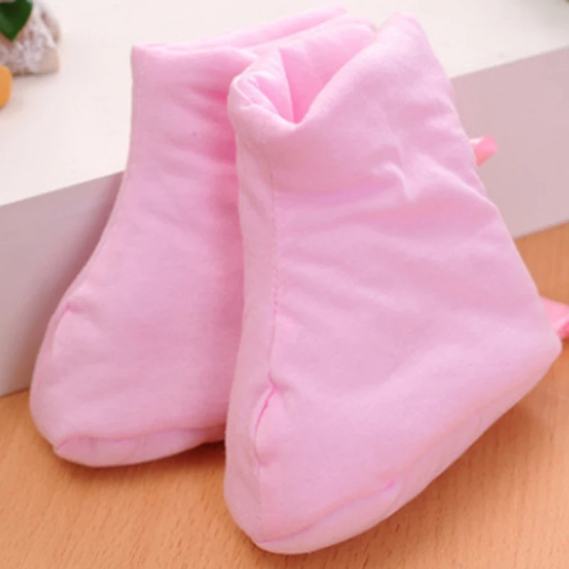 Детская Хлопковая обувь для новорожденных зимняя теплая младенцев кроватки