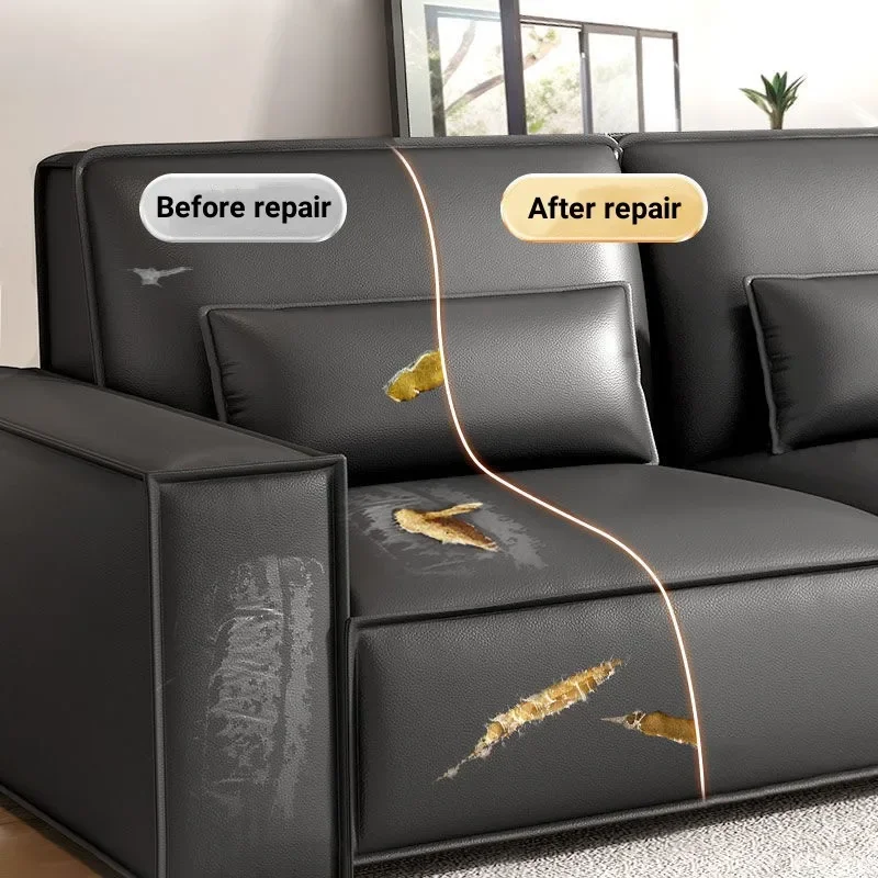 Большой размер самоклеящаяся кожаная наклейка для дивана салона автомобиля