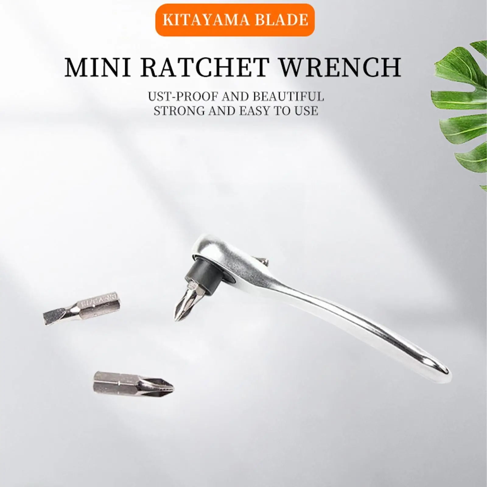 

Mini 1/4 Inch Double Ended Quick Socket Ratchet Wrench Wrench Bit Screwdriver Contain 1 Rod Tool X Handle Ratchet Z5m5