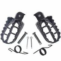 a pair of foot pegs rests footpegs off road motorcycle pedals iron for pw50 pw80 tw200 pw 50 80 tw 200 dirt bike