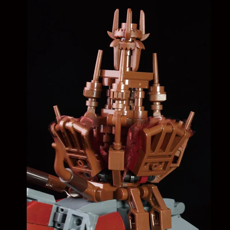 Миниатюрная модель Мумакила из Средиземья (MOC) — конструктор, фэнтезийный боевой зверь, мини-модель для самостоятельной сборки, игрушка для демонстрации (art.: 3920dbaba44ee) - 3920dbaba44ee