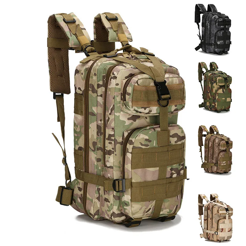 

30L Men Hunting Bag Trekking Military Tactical Backpack Army Waterproof Bag 2021 Outdoor 1000D 17 Colors Travel Camping Backpack