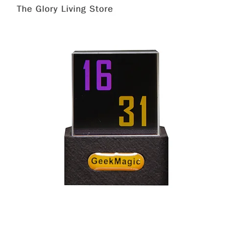 HUXUAN GIFTV Crystal Cube Настольные часы