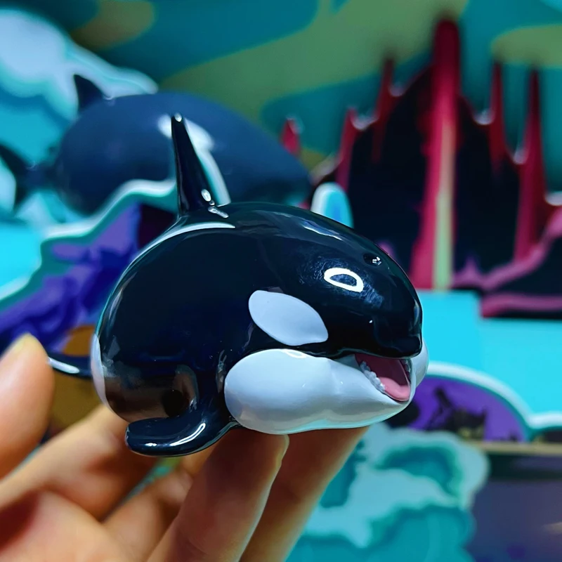 

Animal Planet Series Blind Box Toys Guess Bag Mystery Box Ocean Animal Toys Doll Cute Killer Whale Beluga White Shark Figure