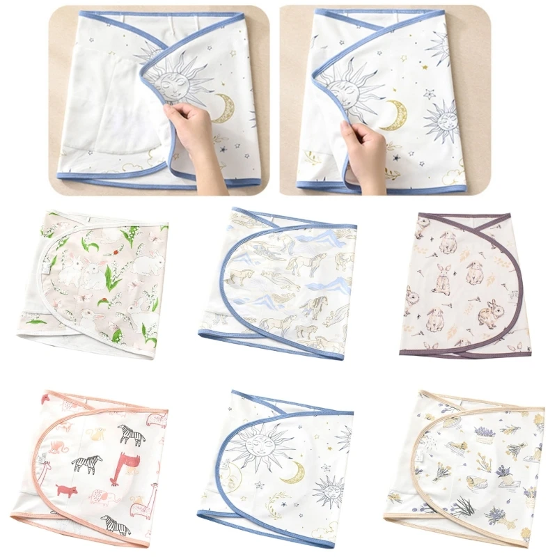 

Baby Swaddle Blanket Cotton Baby Newborn Essentials- for Newborns