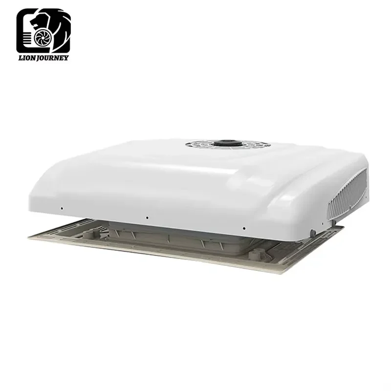 Фото Универсальный электрический стояночный кондиционер LJ-D3000 DC12V с большим объемом воздуха, простой установкой, креплением на крыше, из АБС-пластика, для автодомов и грузовиков №2