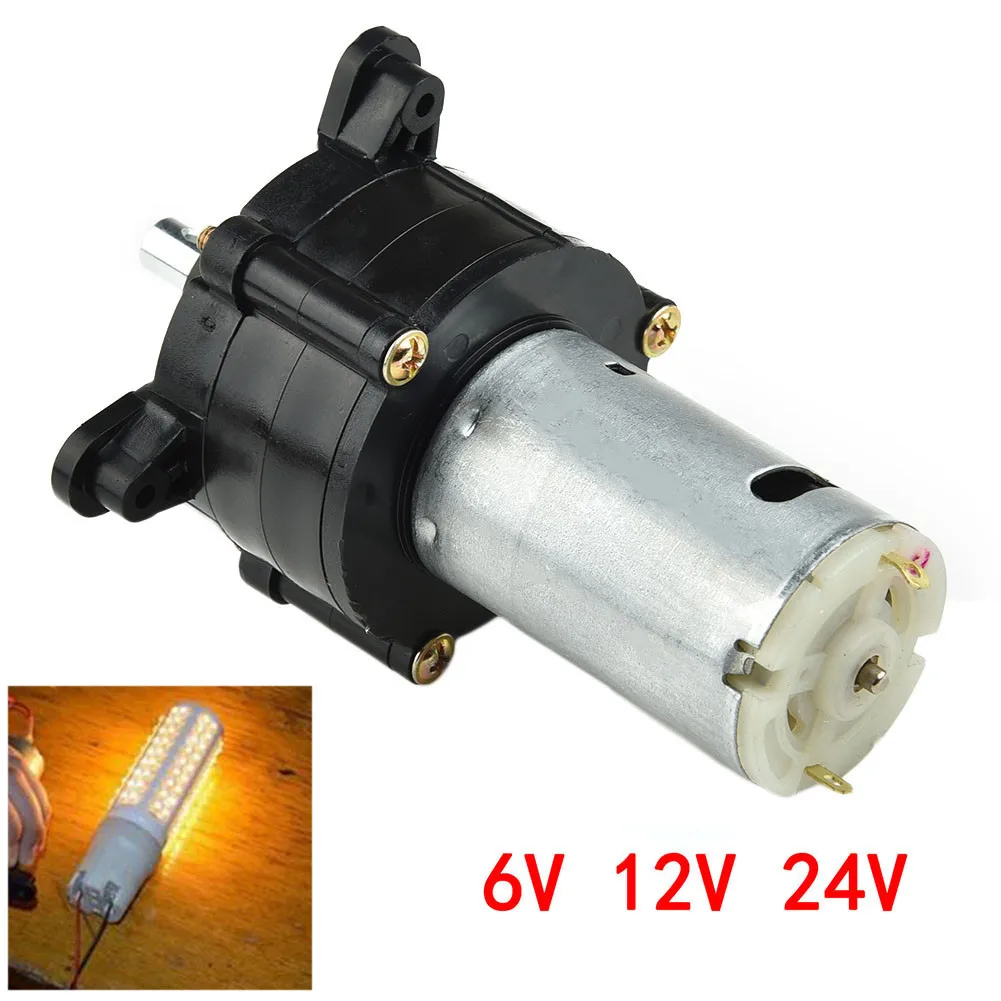 

Crank Hand Generator 5-24V Wind Dynamo Hydraulic Test Power Supply 1500mA 20W Silver 130*35mm Miniature Motor Black