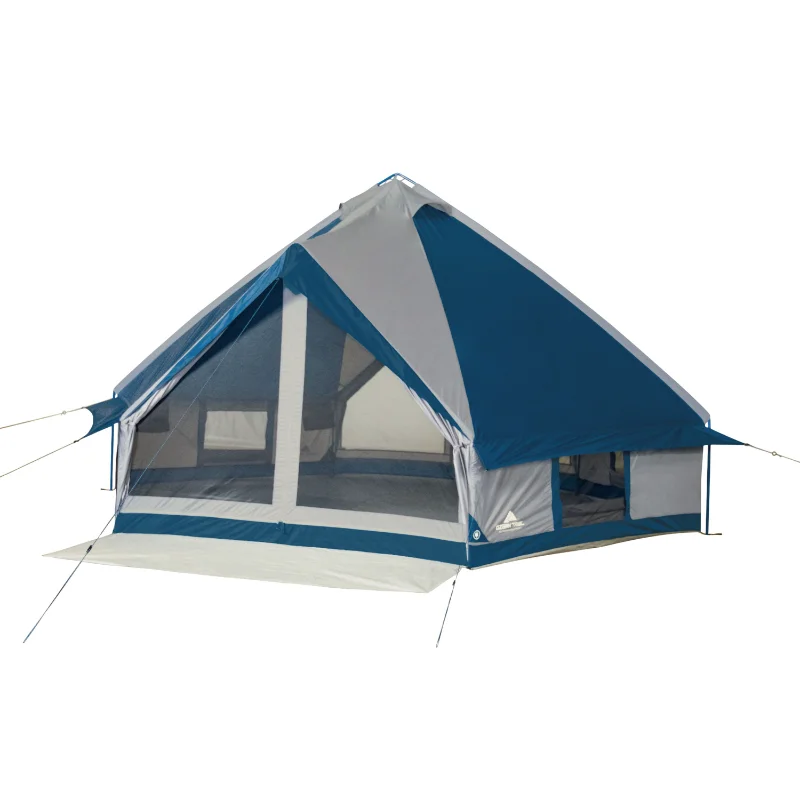 

Camping Tent Crystal Caverns 10-Person Festival Tent, with 2 Entrances