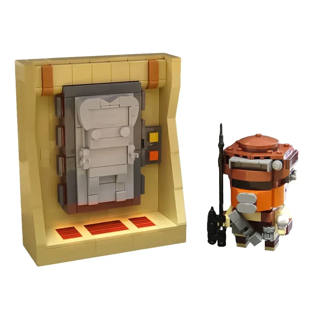 Gobrick MOC Solo в карбоните и бушх-кирпичи модель приз Джаббы набор строительных блоков