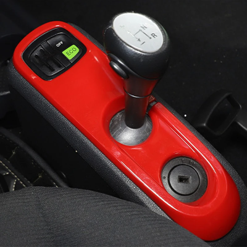 

Car Shift Decoration Frame Accessory ABS Material Two-Style Can Choose Easy To Install For Benz Smart 2009-2015 Auto Supplies