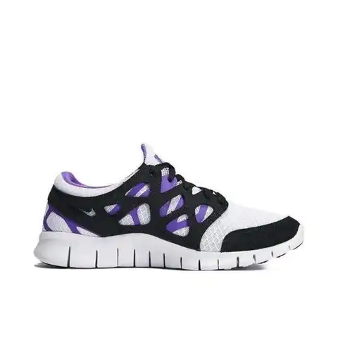 Мужская и женская беговая спортивная обувь Nike Free Run 2 эластичная антискользящая износостойкая легкая с мягким линином