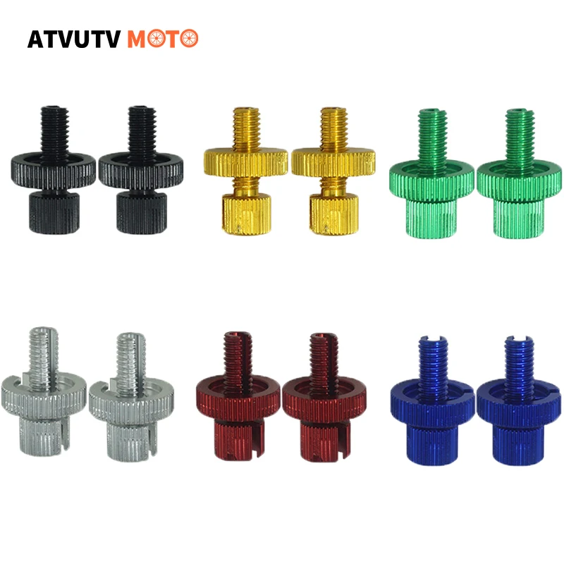 

2Pcs M8 M10 Motorcycle Clutch Cable Wire Adjuster Scews Adapter For KTM HONDA YAMAHA SUZUKI Universal