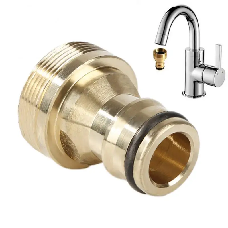 

2/4/5PCS General Brass Kitchen Faucet Connector Threaded Hose Water Pipe Adapter Connector Pipe Fitting Spray Nozzle Tool 23mm