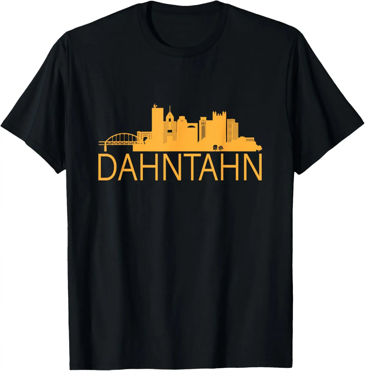 Футболка Pittsburghese Dahntahn Yinzer — Мужчины Женщины Дети