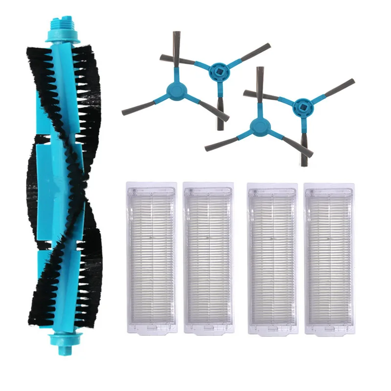 

New 1pcs Main Brush Hepa Filter Side Brushes Mop Cloth For xiaomi Robot STYJ02YM Conga 3490 Viomi V2 PRO V3 SE V-RVCLM