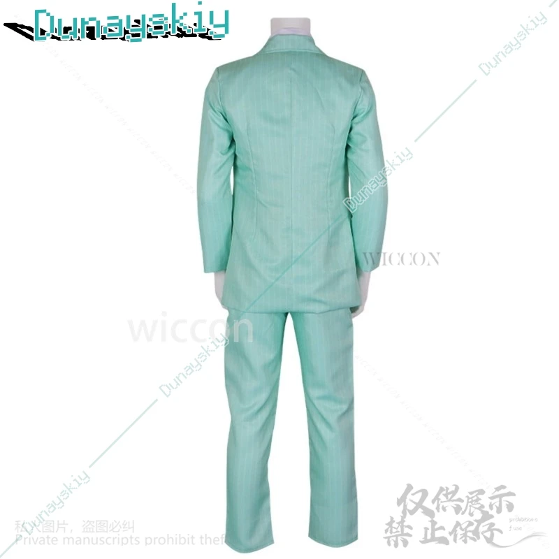 Аниме Токио Косплей Местители Риндо Хайтани Костюм Зеленая Униформа Пальто