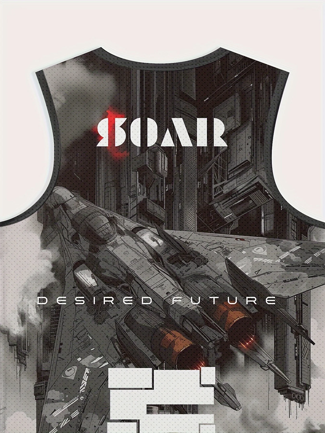 Жилет мужской летний с принтом воина и дракона безрукавка для отдыха спорта