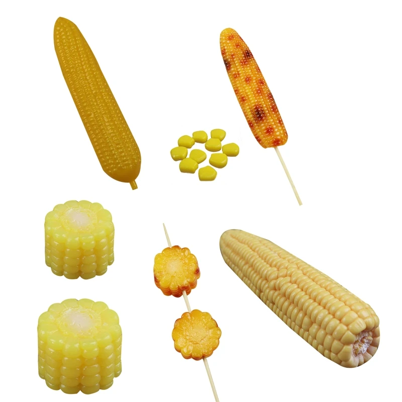 

Искусственная кукурузная палочка, модель овощей, реалистичный реквизит для выставки еды для отеля, столовой, ресторана, магазина, магазин ...