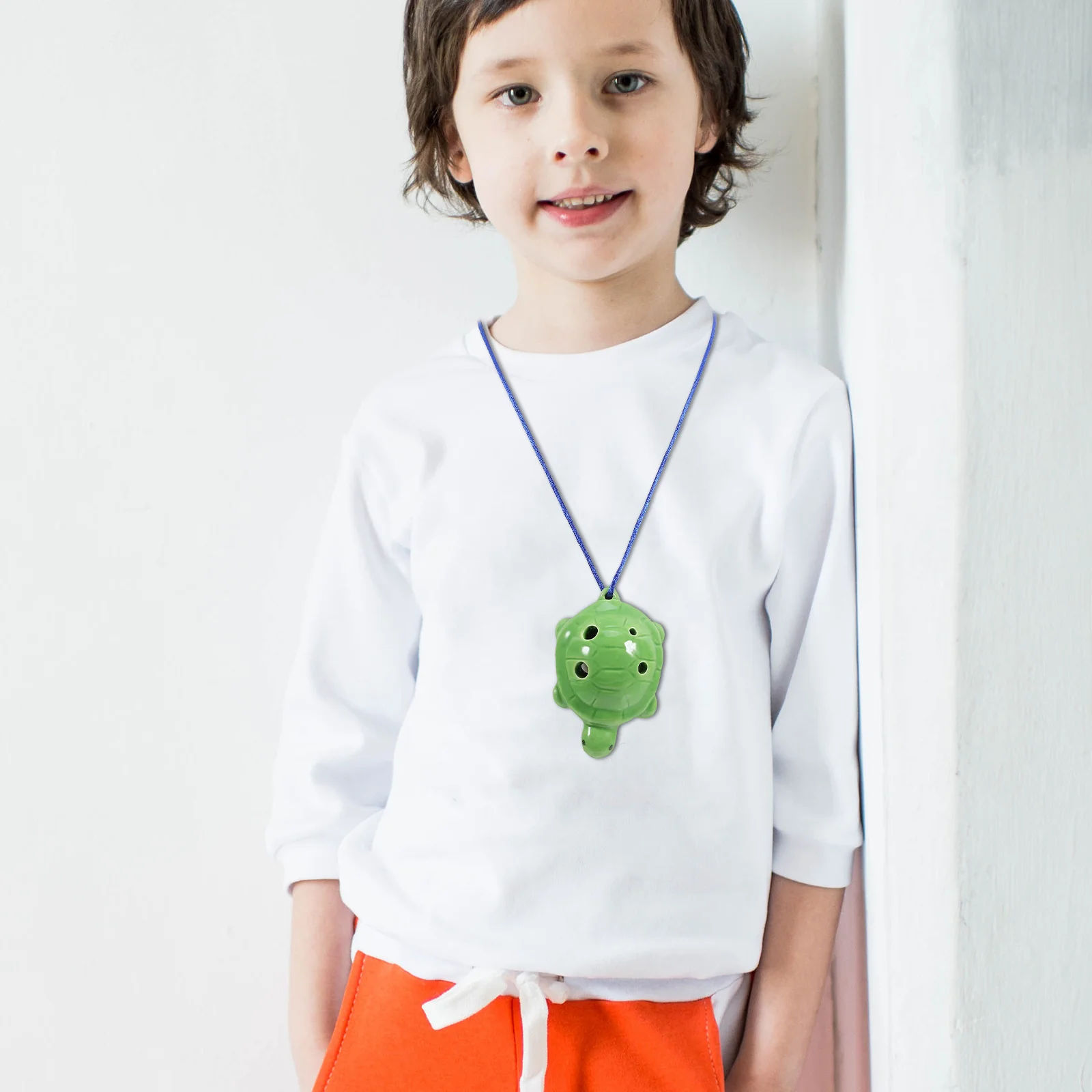 6-луночная окарина белая фарфоровая интерактивная игрушка для начинающих