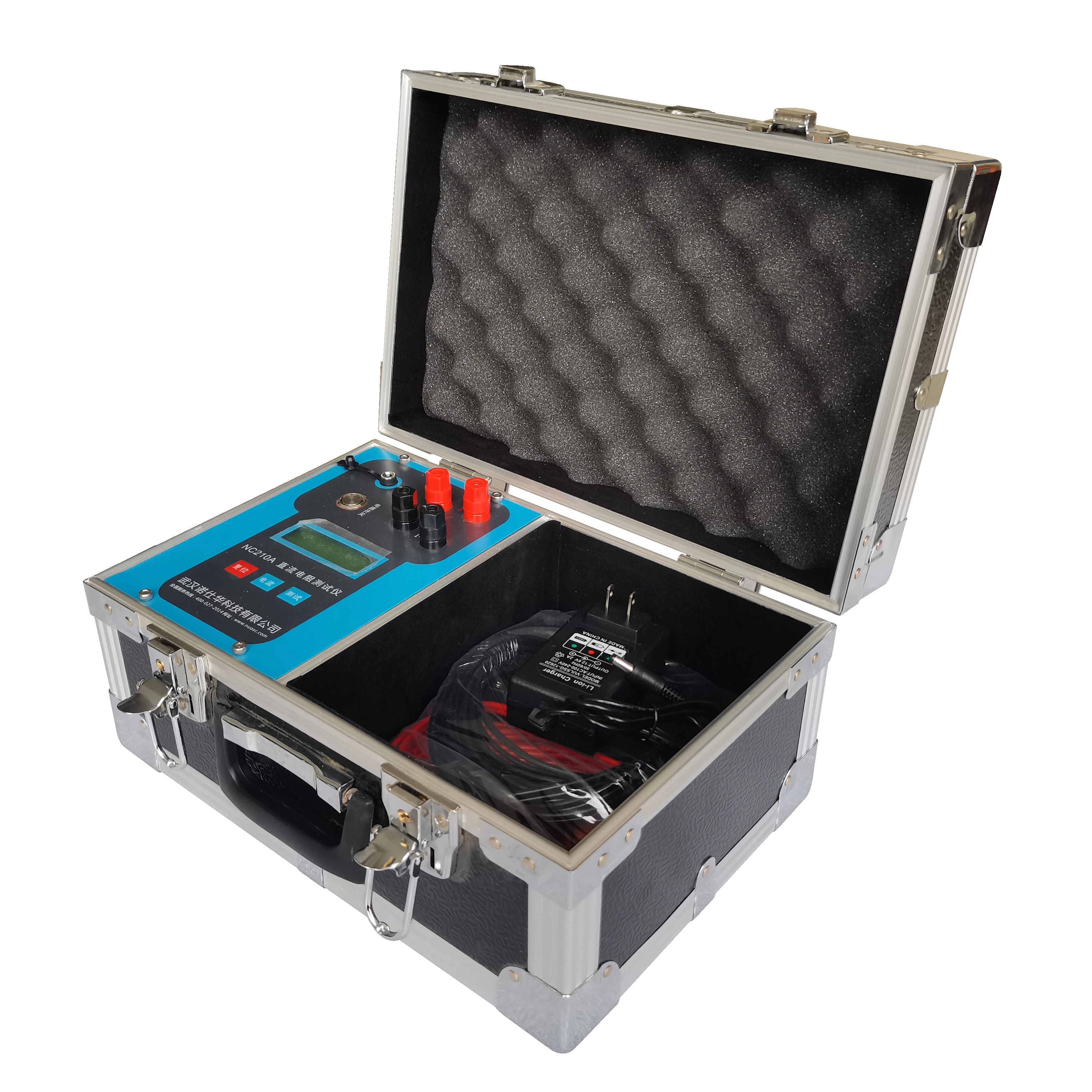 

10A DC Resistance Tester Transformer Winding Resistance Test Equipment transformer dc resistance meter