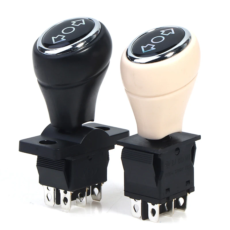 

1PC Children's Electric Vehicle Forward and Backward Gear Switch Arrow Position Black / White Gear Switch