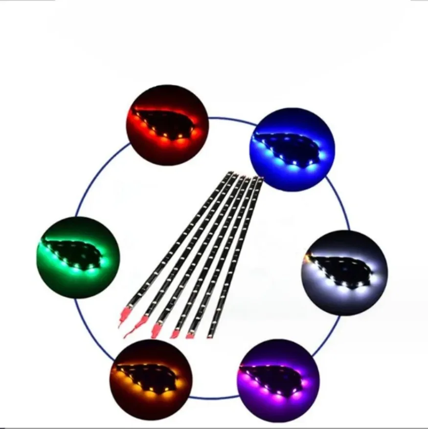 2x декоративные лампы для автомобиля/морской лодки 15SMD светодиодные