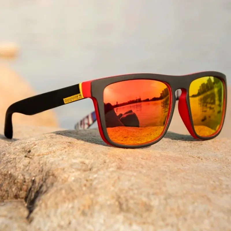 

Men Women Classic Polarized Sunglasses Unisex Square Frame Sun Glasses Eyewear Man Travel Uv400 Protection Goggle Glasses