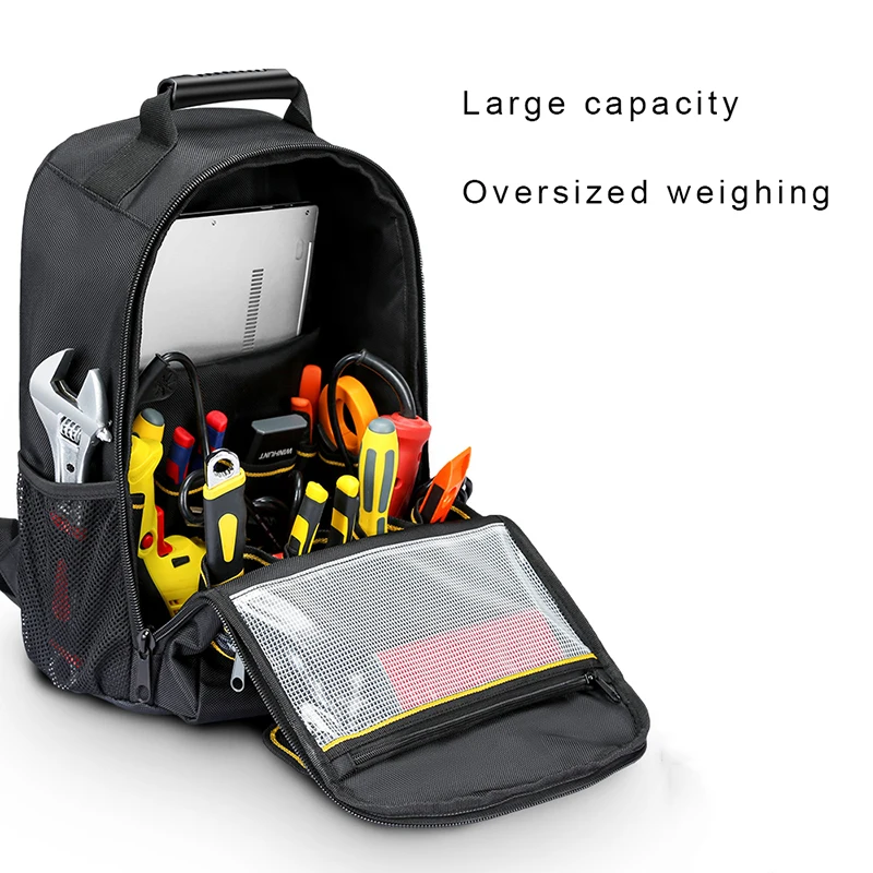 Сумка-рюкзак для инструментов электрика большой водонепроницаемый переносной