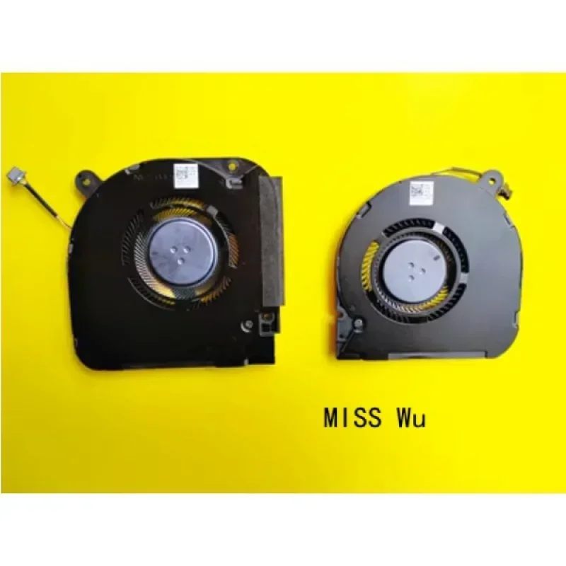New Original Laptop CPU GPU Cooling Fan For DELL G7 17 7700 Gaming 0WMJ4N 0KFDJ9 EG500 601S1-C041/C051-S9A DC12V