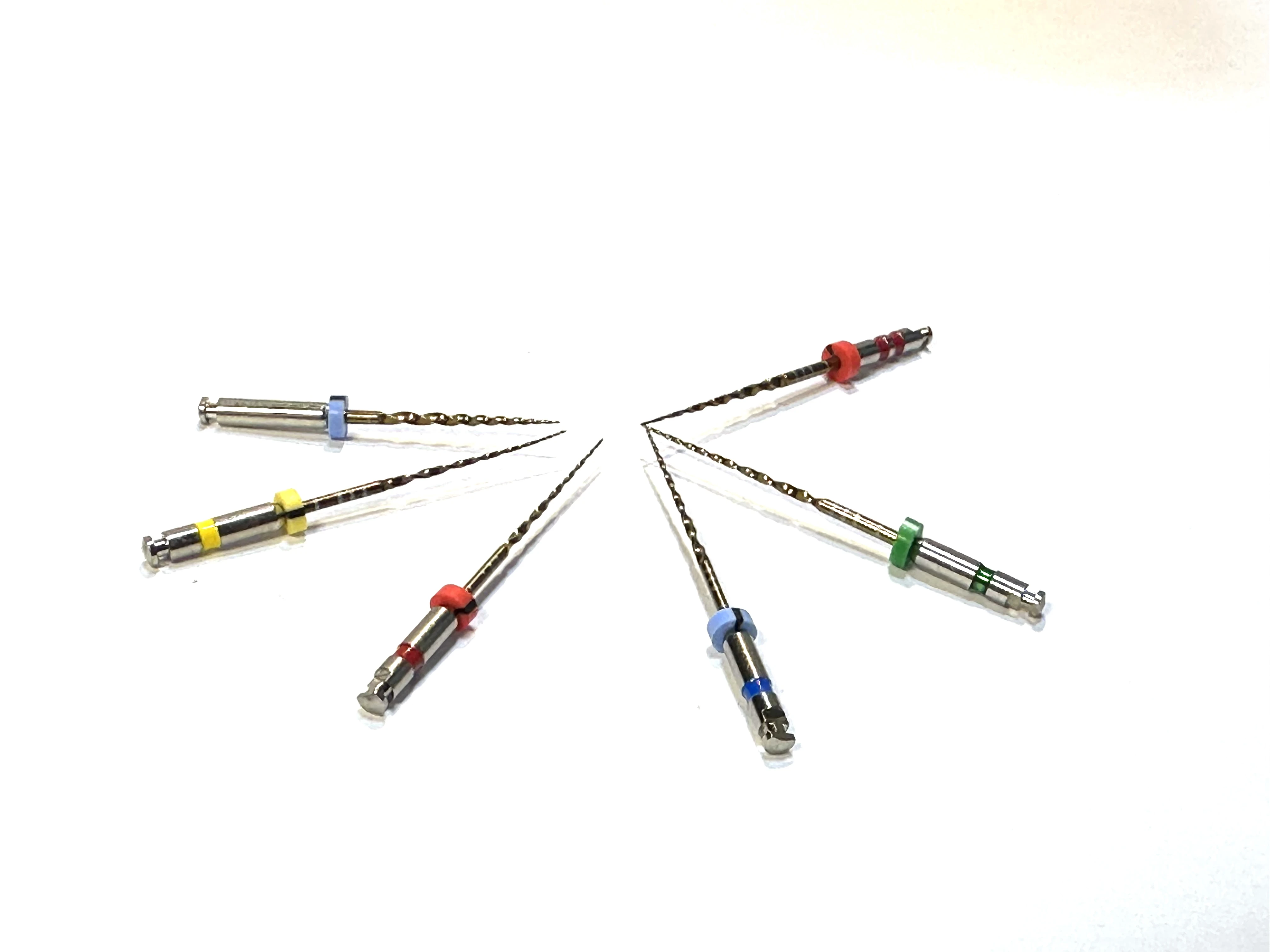 Фото DENCO Pro-Flexi Files Стоматологический инструмент Активация тепла золото NiTi Alloy Эндодонтический корневой канал №5