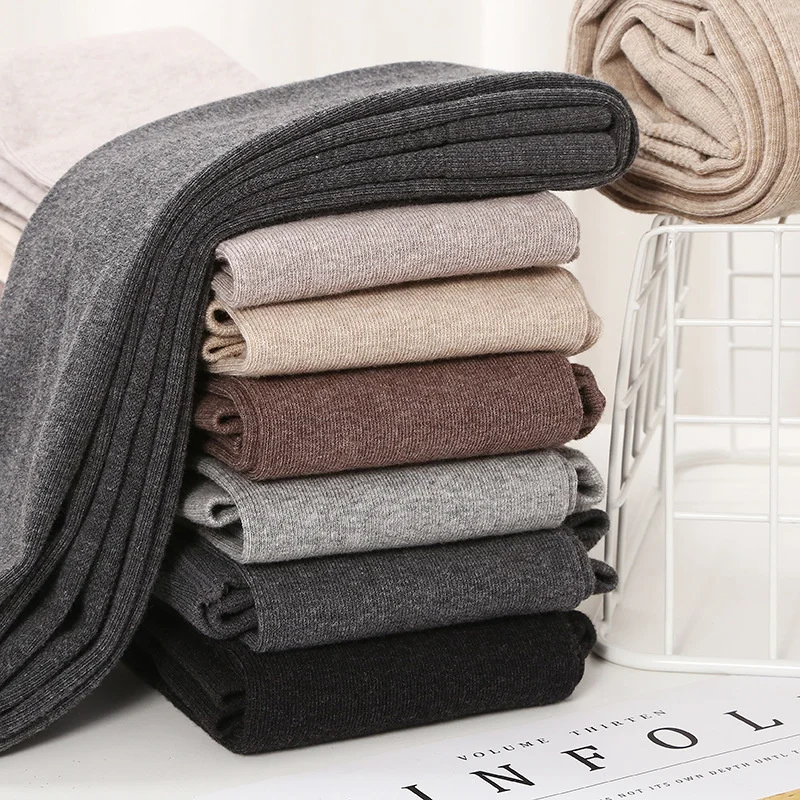 

Леггинсы женские зимние новые модные эластичные штаны с высокой талией