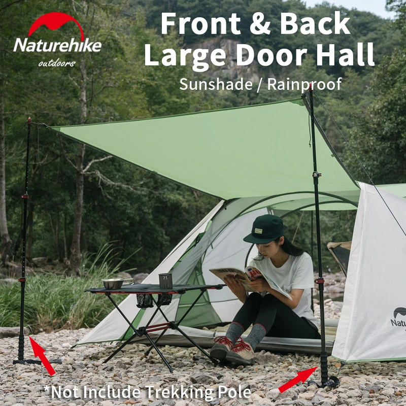 Палатка Naturehike с куполом-бабочкой туристическая двойная легкая для отдыха на